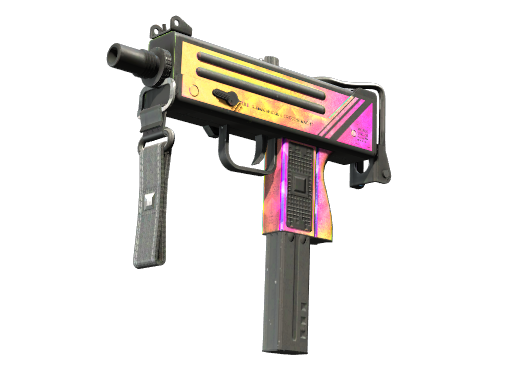 StatTrak™ MAC-10 | Disco Tech (Поношенное)