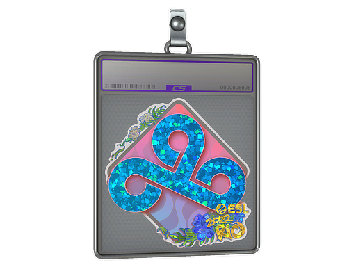 Sticker Slab | Cloud9 (Glitter) | Rio 2022