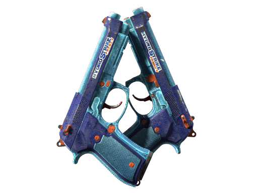 Dual Berettas | Hydro Strike (Закаленное в боях)