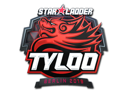 Наклейка | Tyloo (металлическая) | Берлин-2019