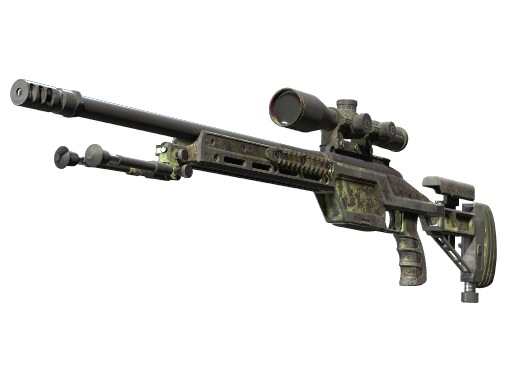 SSG 08 | Lichen Dashed (Закаленное в боях)