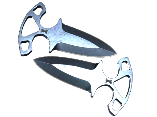 ★ Shadow Daggers | Blue Steel (Немного поношенное)