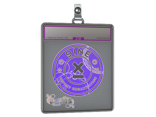 Sticker Slab | 9INE (Holo) | Paris 2023