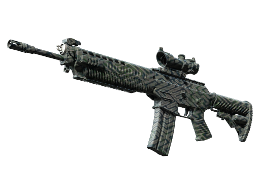 SG 553 | Barricade (Немного поношенное)