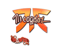 Наклейка | nicoodoz (голографическая) | Париж-2023