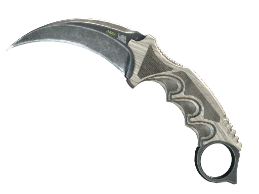 ★ Karambit | Black Laminate (Немного поношенное)