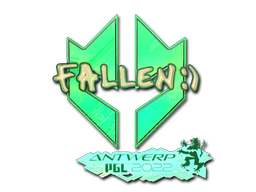 Наклейка | FalleN (голографическая) | Антверпен-2022