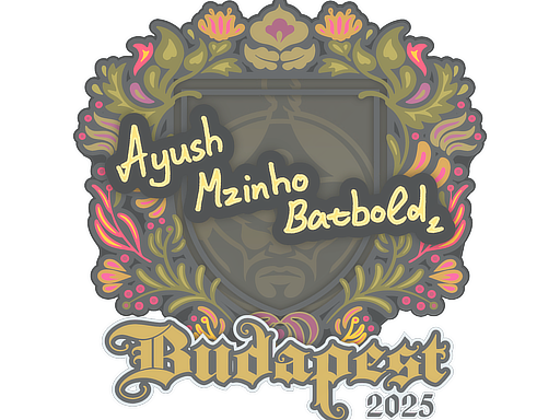 Sticker | mzinho | Budapest 2025