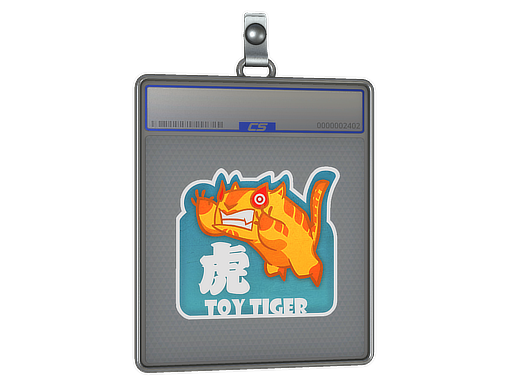 Sticker Slab | Toy Tiger