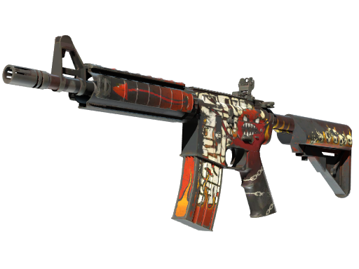 M4A4 | Hellfire (Поношенное)