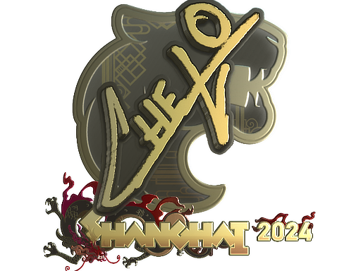 Sticker | chelo (Gold) | Shanghai 2024