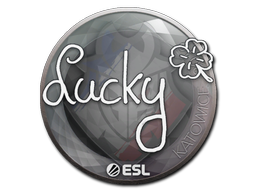 Наклейка | Lucky | Катовице-2019