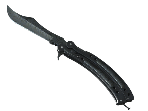 ★ StatTrak™ Butterfly Knife | Damascus Steel (Закаленное в боях)