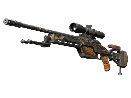 StatTrak™ SSG 08 | Death's Head (После полевых испытаний)
