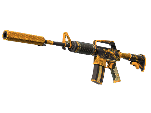 M4A1-S | Golden Coil (Поношенное)