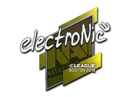 Наклейка | electronic | Бостон-2018