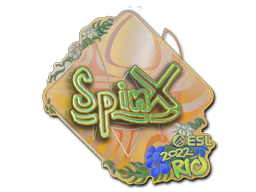 Наклейка | Spinx (голографическая) | Рио-2022