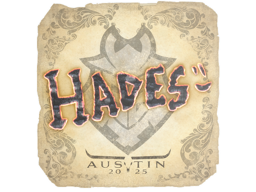 Sticker | hades | Austin 2025