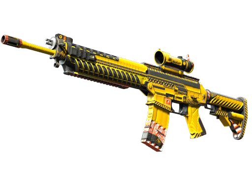 Souvenir SG 553 | Hazard Pay (Немного поношенное)