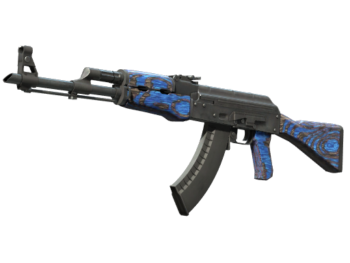 AK-47 | Blue Laminate (Немного поношенное)