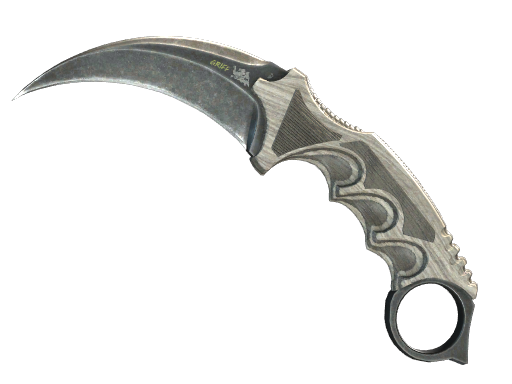 ★ Karambit | Black Laminate (Поношенное)