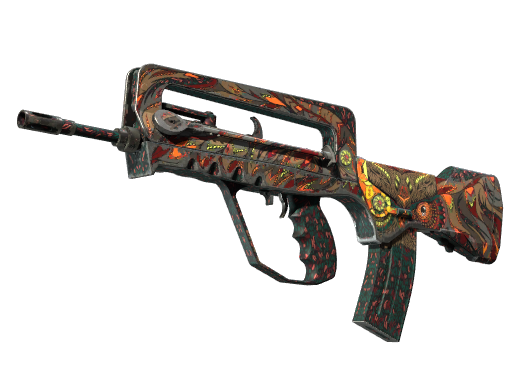 StatTrak™ FAMAS | Eye of Athena (После полевых испытаний)