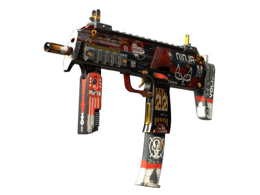 StatTrak™ MP7 | Bloodsport (После полевых испытаний)
