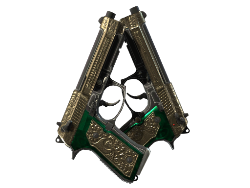 StatTrak™ Dual Berettas | Royal Consorts (Немного поношенное)