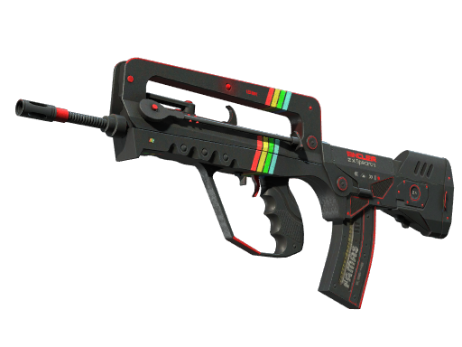 FAMAS | ZX Spectron (Закаленное в боях)