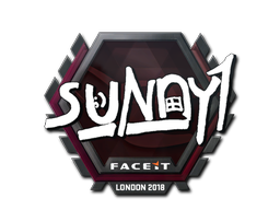 Наклейка | suNny | Лондон-2018