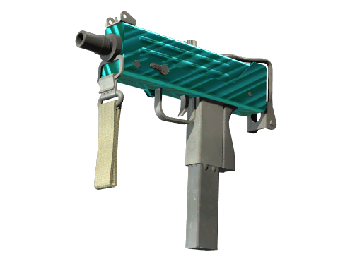 StatTrak™ MAC-10 | Malachite (Немного поношенное)