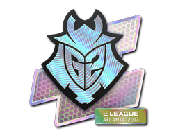 Наклейка | G2 Esports (голографическая) | Атланта-2017