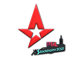 Наклейка | Astralis (металлическая) | Стокгольм-2021