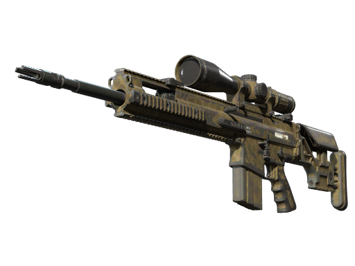 SCAR-20 | Sand Mesh (Закаленное в боях)