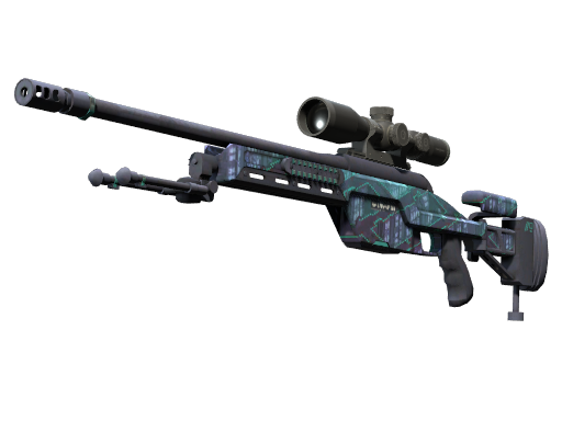 StatTrak™ SSG 08 | Mainframe 001 (После полевых испытаний)