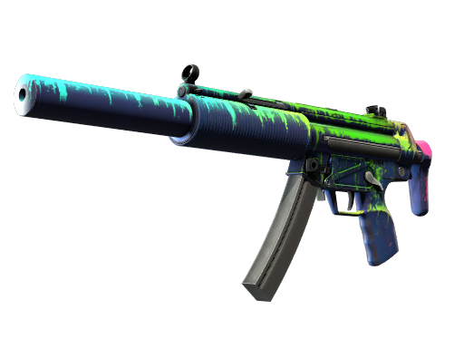 MP5-SD | Phosphor (Немного поношенное)