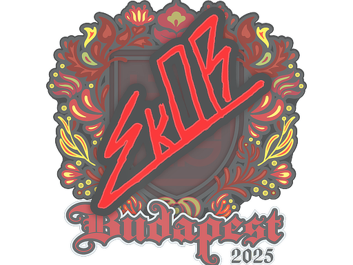 Sticker | sk0R | Budapest 2025