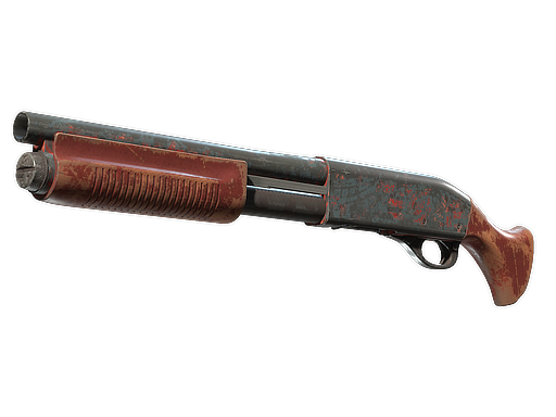 Sawed-Off | Crimson Batik (Закаленное в боях)