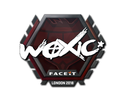 Наклейка | woxic | Лондон-2018