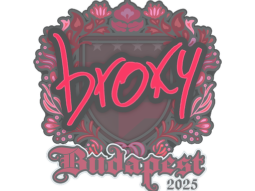 Sticker | broky | Budapest 2025