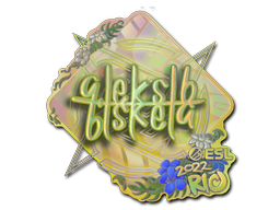 Наклейка | Aleksib (голографическая) | Рио-2022
