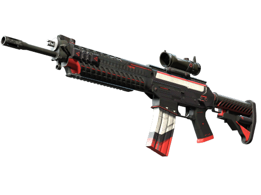 SG 553 | Cyrex (Поношенное)