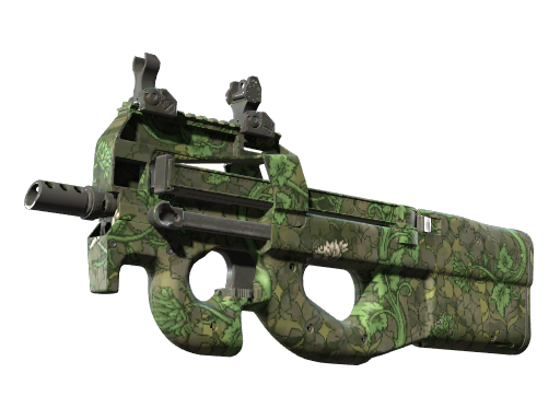 Souvenir P90 | Verdant Growth (Немного поношенное)