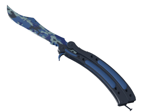 ★ Butterfly Knife | Bright Water (Немного поношенное)
