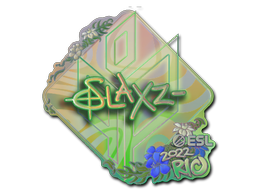 Наклейка | slaxz- (голографическая) | Рио-2022