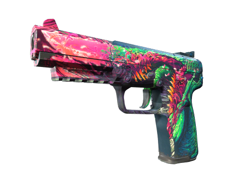 StatTrak™ Five-SeveN | Hyper Beast (Поношенное)