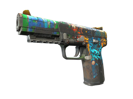 Souvenir Five-SeveN | Fall Hazard (Закаленное в боях)