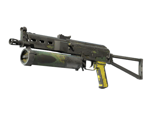 StatTrak™ PP-Bizon | Jungle Slipstream (Закаленное в боях)