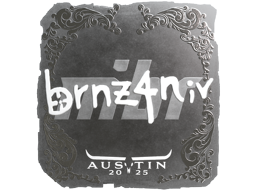 Sticker | brnz4n (Foil) | Austin 2025
