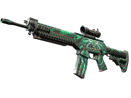 SG 553 | Dragon Tech (После полевых испытаний)